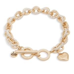 Vera Bradley Gold w/beads "Mom" Stardust Bracelet